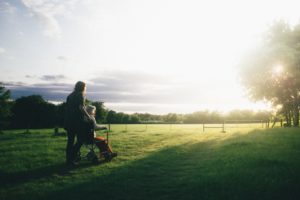 Spaziergänge sind weiterhin erlaubt – solange der Mindestabstand eingehalten wird.